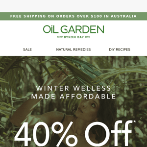 Protect Yourself this Winter: 40% off* continues 🚨