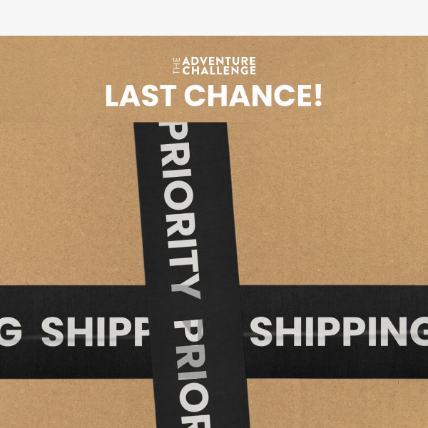 FINAL HOURS for ground shipping delivery by Christmas!