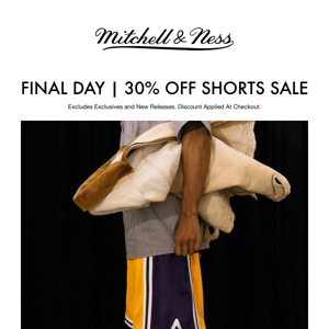 ENDS TONIGHT | 30% Off All Shorts Sale!