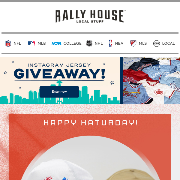 Happy Haturday! Shop all Hats at Rally House