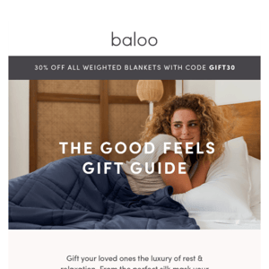 The Good Feels Gift Guide