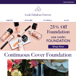 New Year Offer | Get 25% Off Foundation