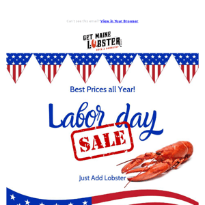 Labor Day Deals For You