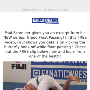 FREE Technique!  Paul Schreiner gifts you a FREE technique from his NEW instructional!