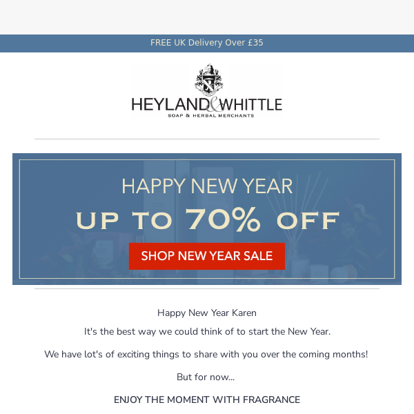 NEW YEAR SALE - Up to 70% OFF!  🎉