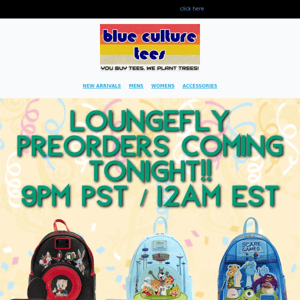 Loungefly Preorders Start Tonight!