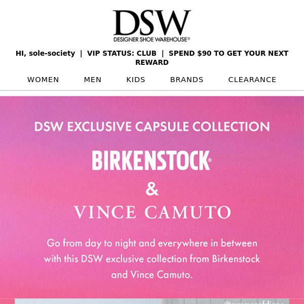 The Birkenstock & Vince Camuto collection (!) - Sole Society