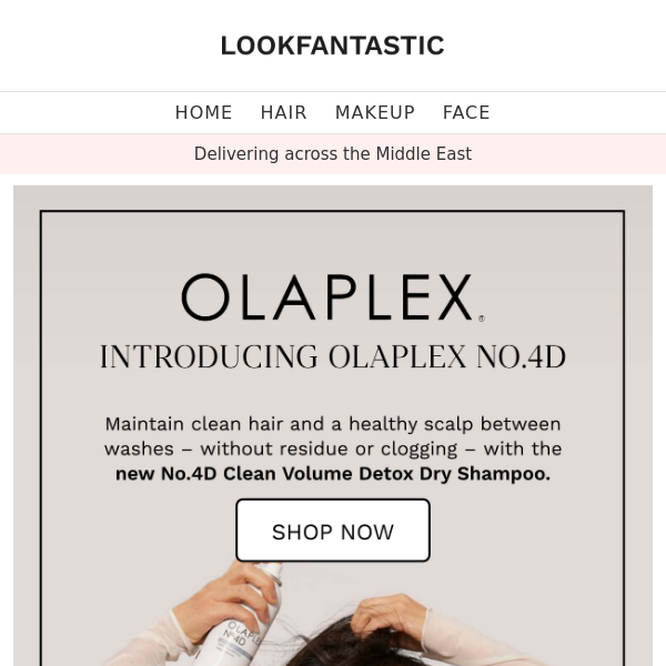 Olaplex: New No.4D Clean Volume Detox Dry Shampoo