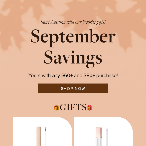 🍂Last Chance for September Savings!🍂