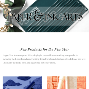 New Products for the New Year + Weekend Class Openings!