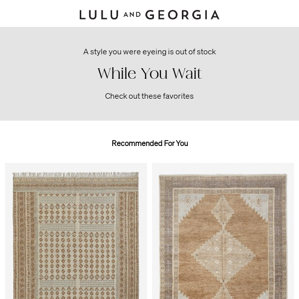 Lulu & Georgia, have you seen these bestsellers?