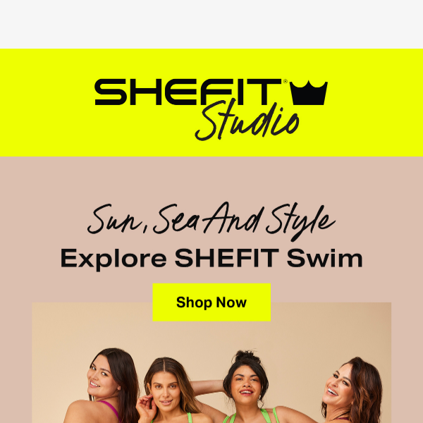 Beat the Heat in SHEFIT Swim 👙