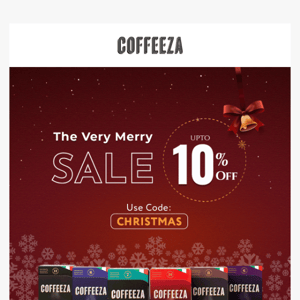 It's our 🎄 Christmas Sale! Get 10% off on 🎁 machines and capsules. T&C Apply