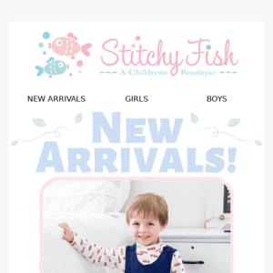 Friday Fun: New Stitchy Fish Drops!