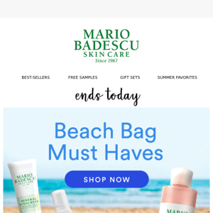 Ends Today! FREE Trip Ready Skincare