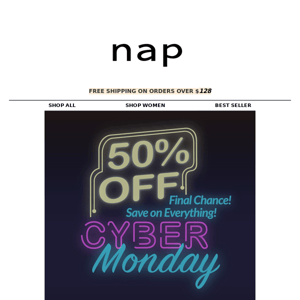 COATS up to 50% off on CYBER MONDAY