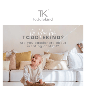 Become a Toddlekind Brand Ambassador!