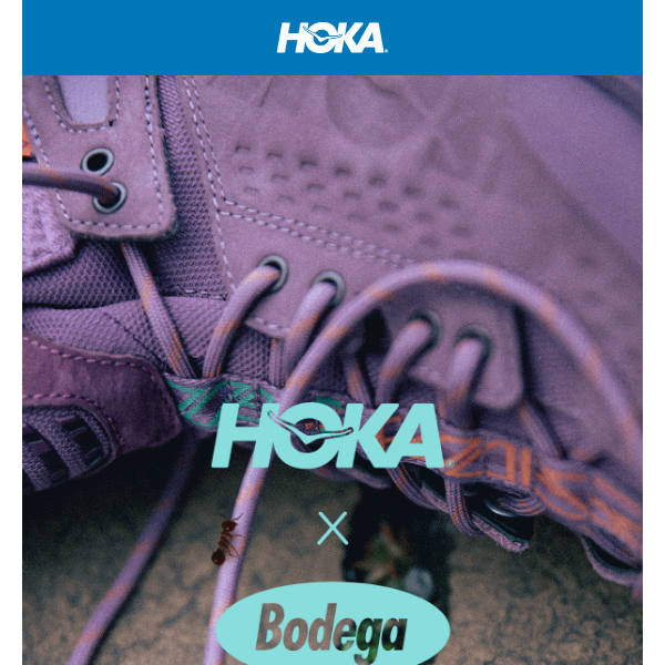 New drop: HOKA x Bodega