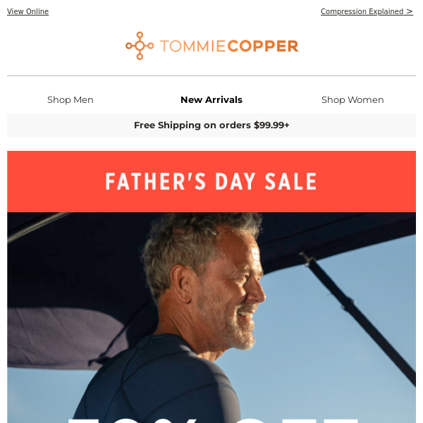 Happy Father's Day from Tommie Copper