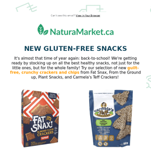 New Gluten-Free & Keto Snacks 🍿