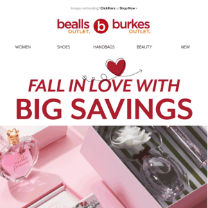 Fall in LOVE with BIG Savings!