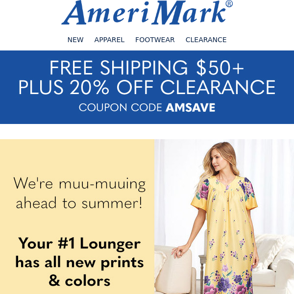 We're muu-muuing ahead to Summer!