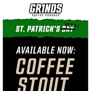 NOW AVAILABLE: Coffee Stout 🍻