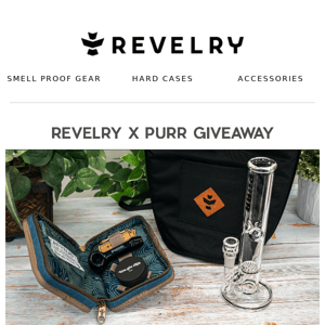 REVELRY //  Win These Revelry Bags Fitted With Purr Glass!