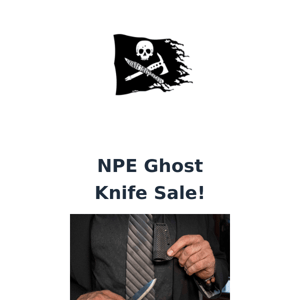 Price Drop on NPE Ghost Knives! 🤑