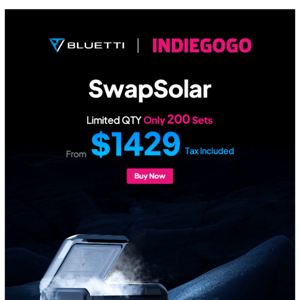 ⏰Act Fast! 200 Sets lowest price for Swapsolar Launch🧊