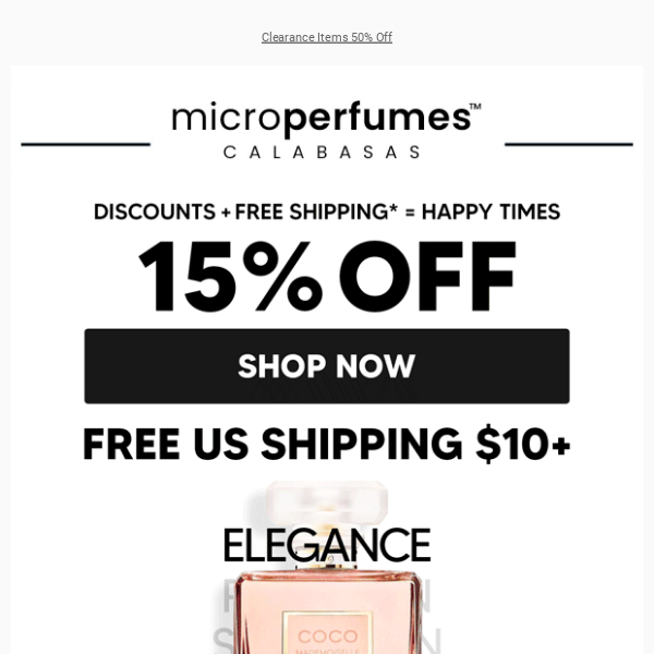 Special Offer – Free Shipping* $10 - MicroPerfumes