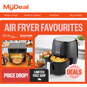 Price Drop on Air Fryer Favourites 🌟