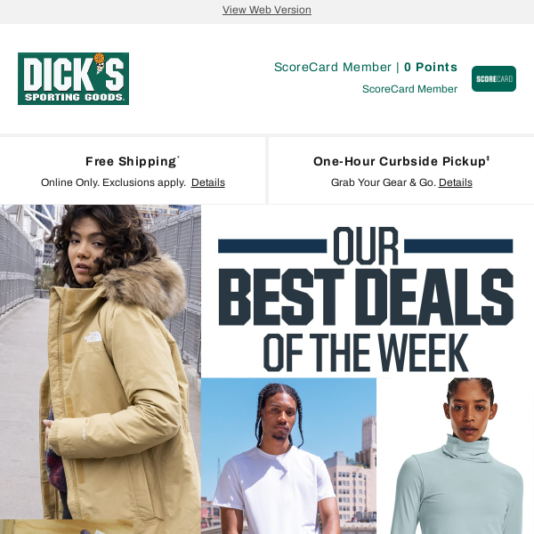 Your DICK'S Sporting Goods message! Stock up with these incredible prices -  Dick's Sporting Goods