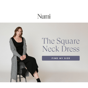 The Square Neck Dress