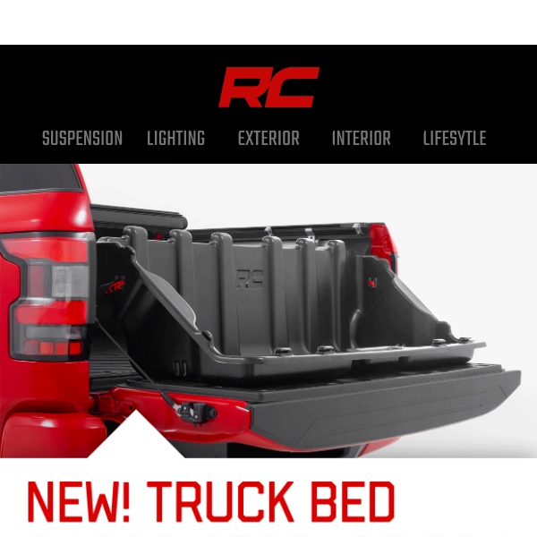 New: Truck Bed Cargo Storage Box