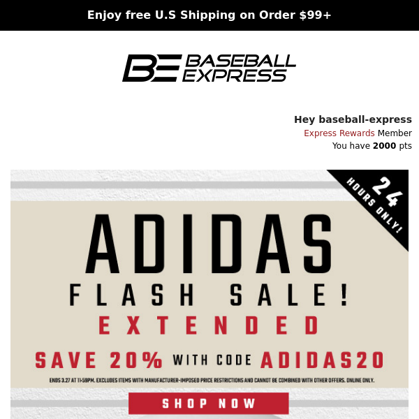 ADIDAS SALE EXTENDED ➡