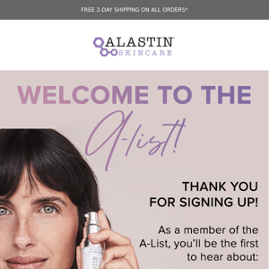 Welcome to the AList!