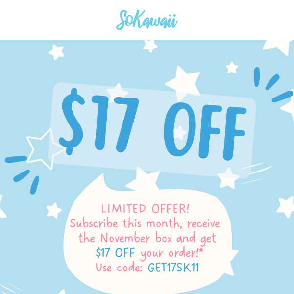 🔥Get your SoKawaii for $29,99 now!! (Limited Offer Inside)