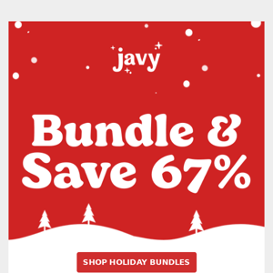[67% OFF] Save on Holiday Bundles 🎁