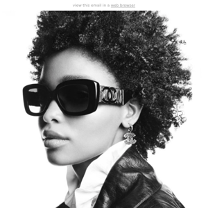 Sunglasses in a Maxi Format — CHANEL 2022 Eyewear Campaign