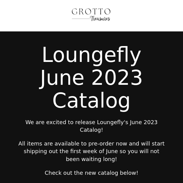 Loungefly's June Catalog is now available for Pre-order!
