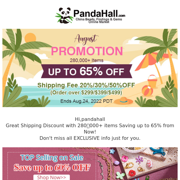 Save Up To 65% ! AUG Promotion with Shipping up to 50% Off