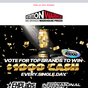 Genetix Nutrition, vote for your fav brand⭐