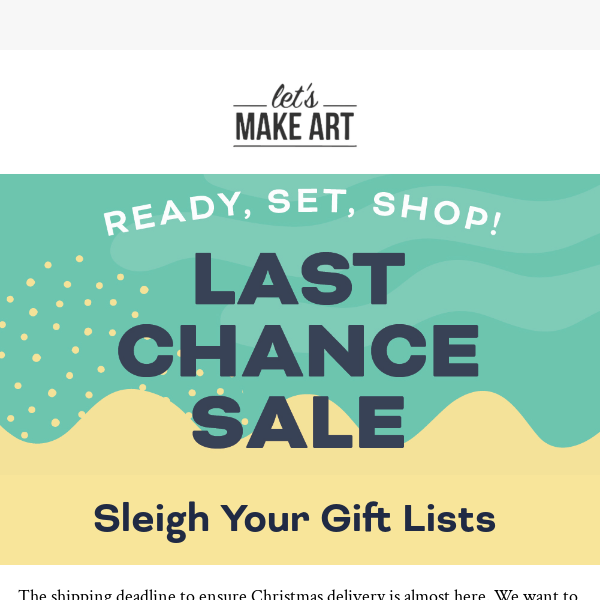 Last Chance Sale