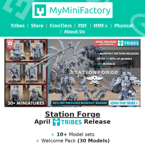 Last chance for Station Forge's April release! ⏰