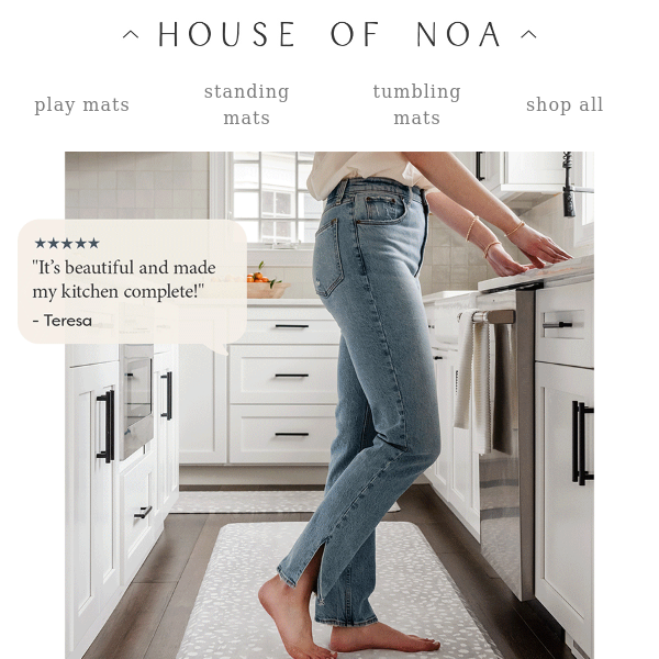 Back in stock ✨ Our bestselling play - the House of Noa