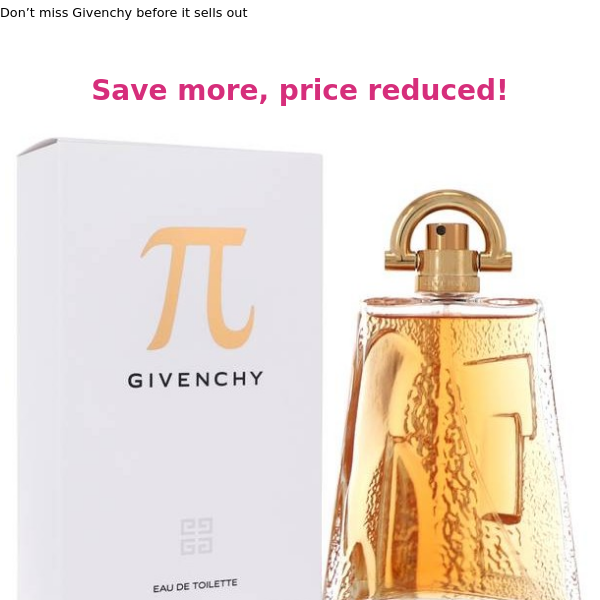 Price Alert on Pi Cologne