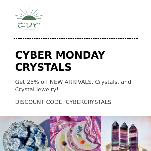 CYBER MONDAY CRYSTAL SALE! 🔮🛍