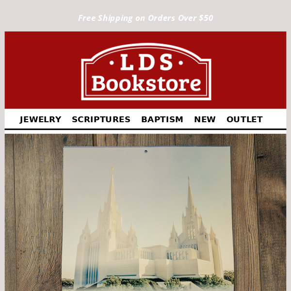 Our 2023 Sacred Temples Calendar is HERE! LDS Bookstore