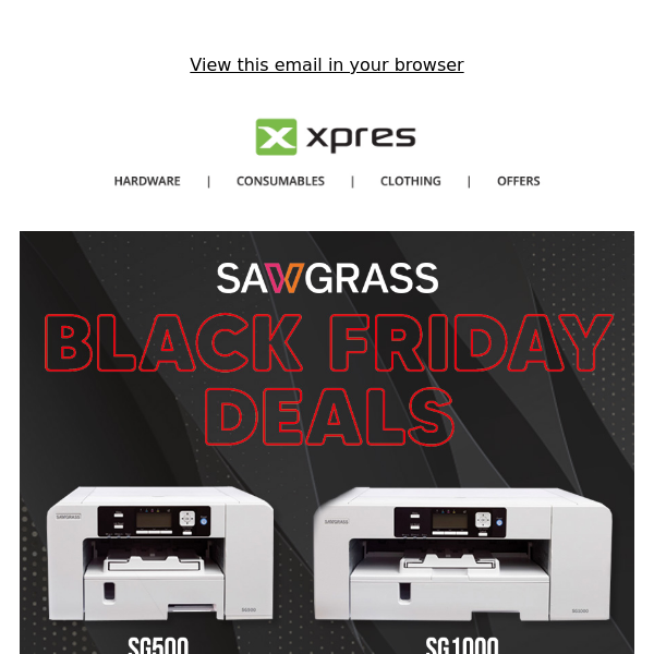 Sawgrass SG500 Sublimation Printer with Install Kit Coasters